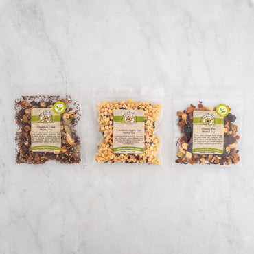 Autumn Bakery Sips Sampler contents