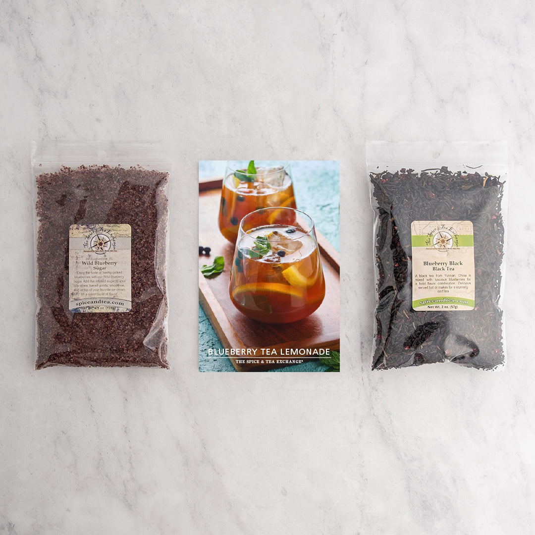 Blueberry Tea Lemonade (Kit) contents