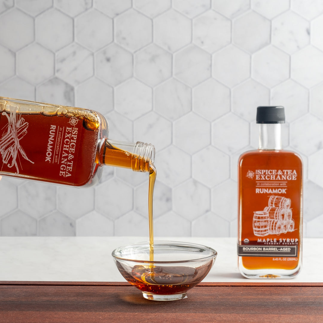 Organic Barrel-Aged Bourbon Maple Syrup