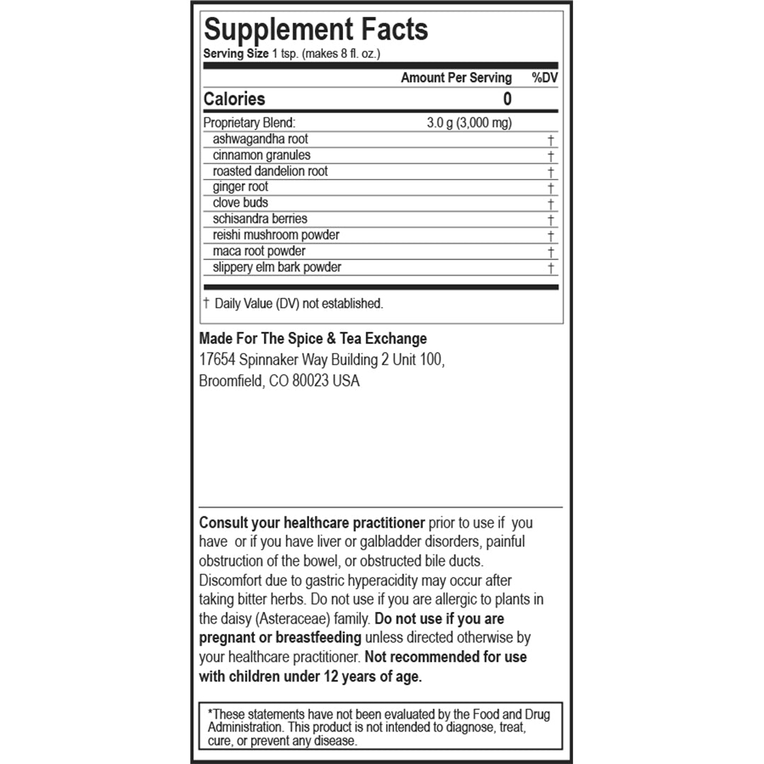 Chillax Chaga Chai Tea