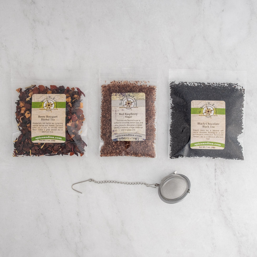 Chocolate Covered Berry Tea Gift Box -view 2