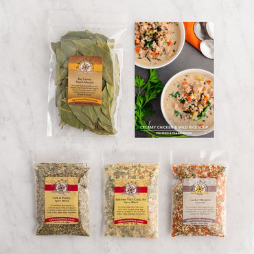 Creamy Chicken & Wild Rice Soup (Kit) contents