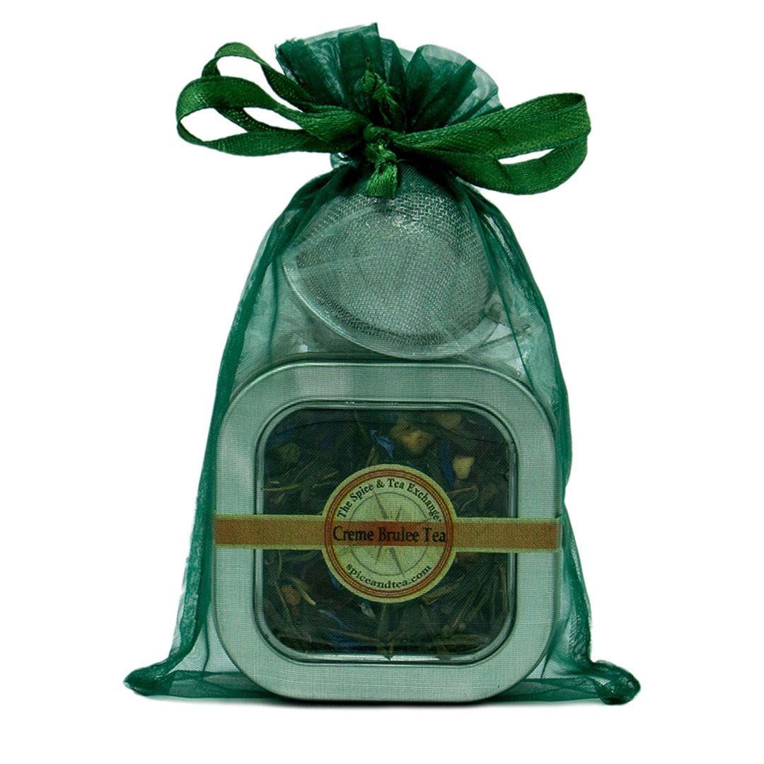 Creme Brulee Green Tea - Tea Tin with Infuser