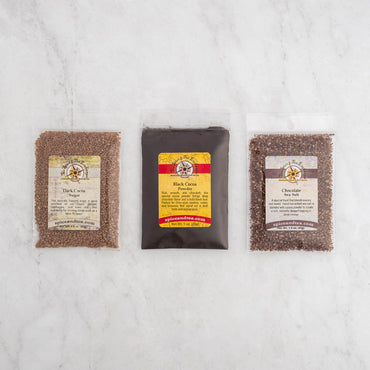 Dark Chocolate Sampler contents