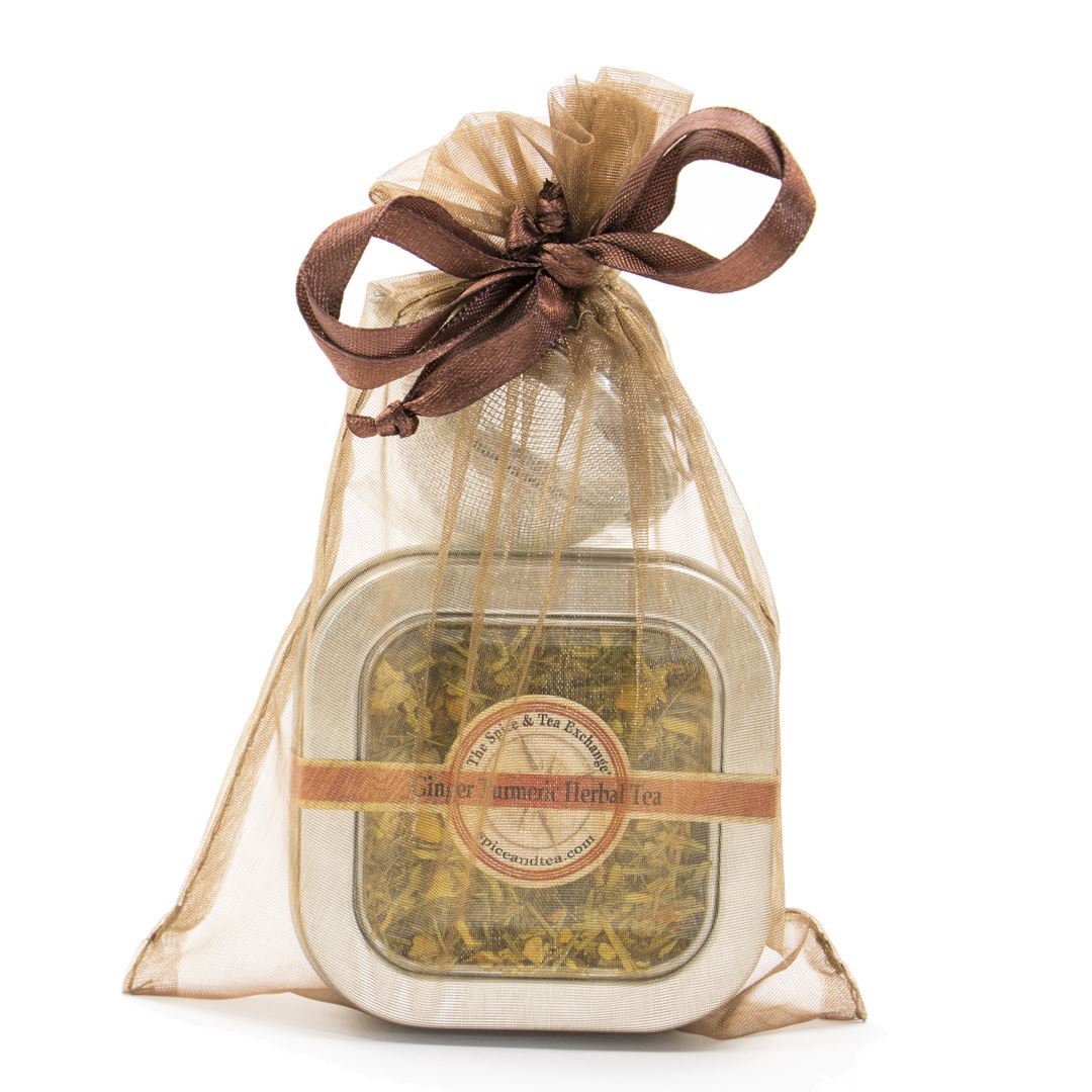 Ginger Turmeric Tea - Tea Tin with Infuser