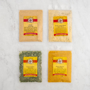 Gourmet Dressings Sampler content