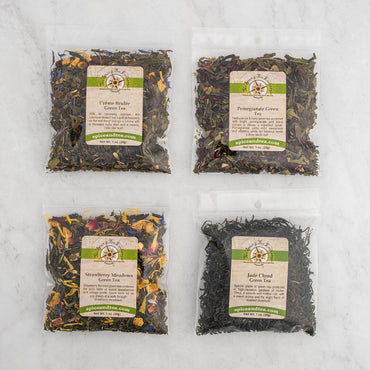 Green Tea Sips Sampler contents