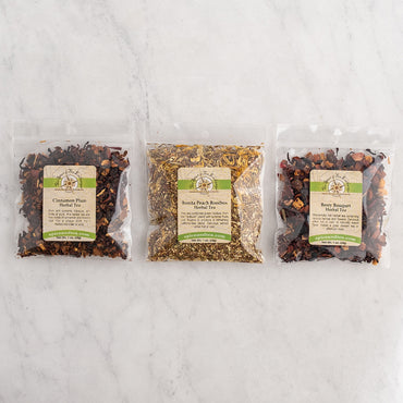 Herbal Tea Sampler Contents