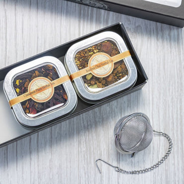 Holiday Spiced Tea Tin Gift Box view 2