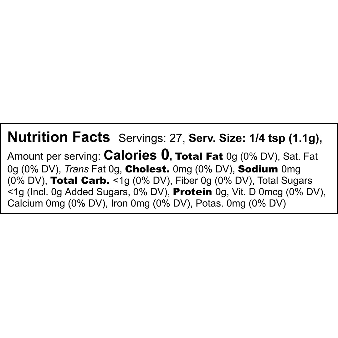 Hot Honey Garlic Seasoning Nutrition Facts