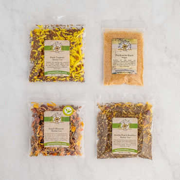 Just Peachy Gift Box contents