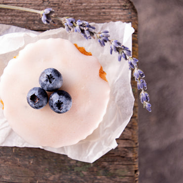 Lavender Lemon Drop Muffins