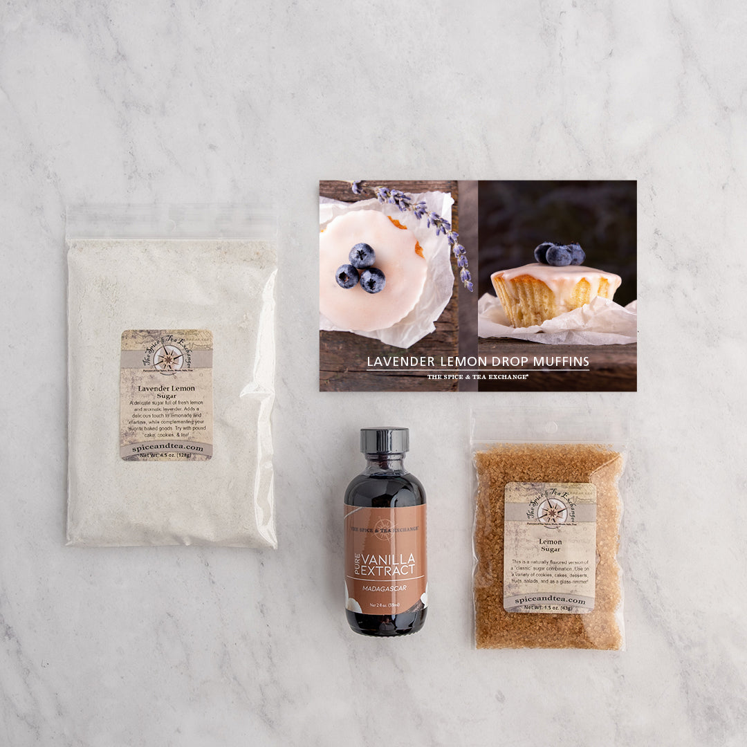 Lavender Lemon Drop Muffins (Kit) Contents