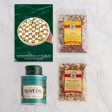 Marinated Olive & Feta Salad (Kit) Contents