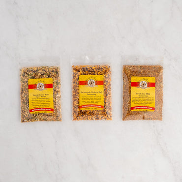 Midwest Style BBQ Sampler contents