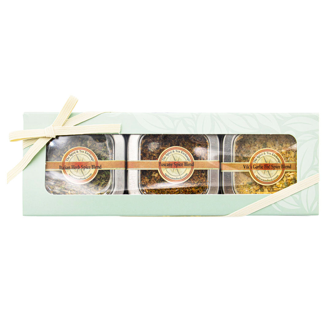 Olive Oil Dips 3 Tin Gift Box - view 3