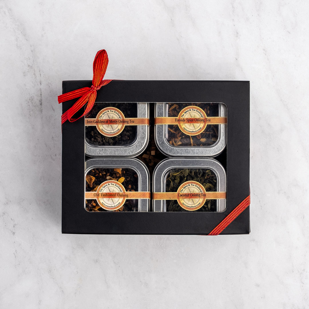 Oolong Lover's 4 Tin Gift Box