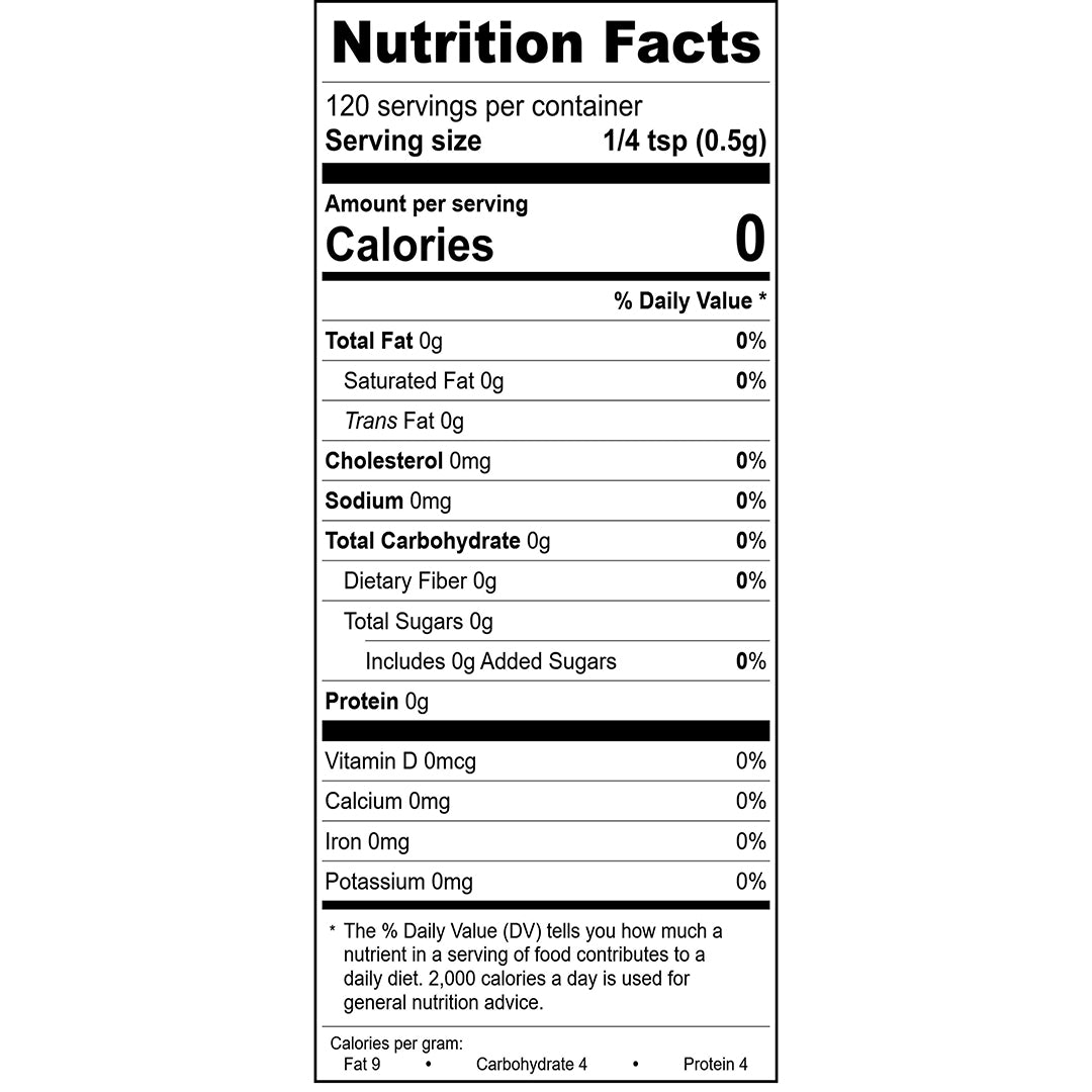 Pumpkin Powder Nutrition Facts