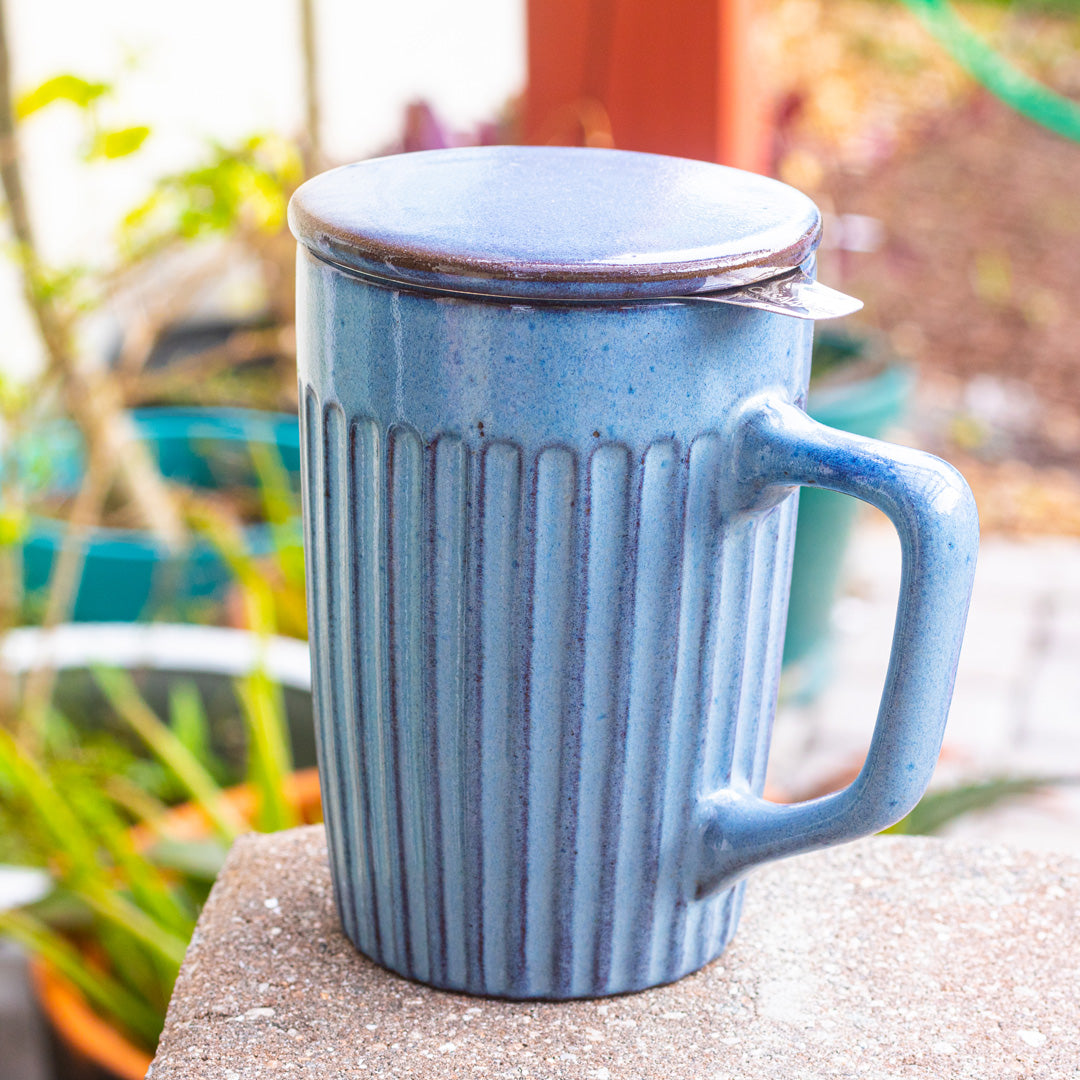 Stoneware Tea Mug Infuser