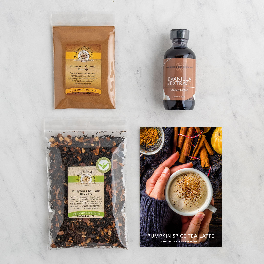 Pumpkin Spice Tea Latte (Kit) Ingredients