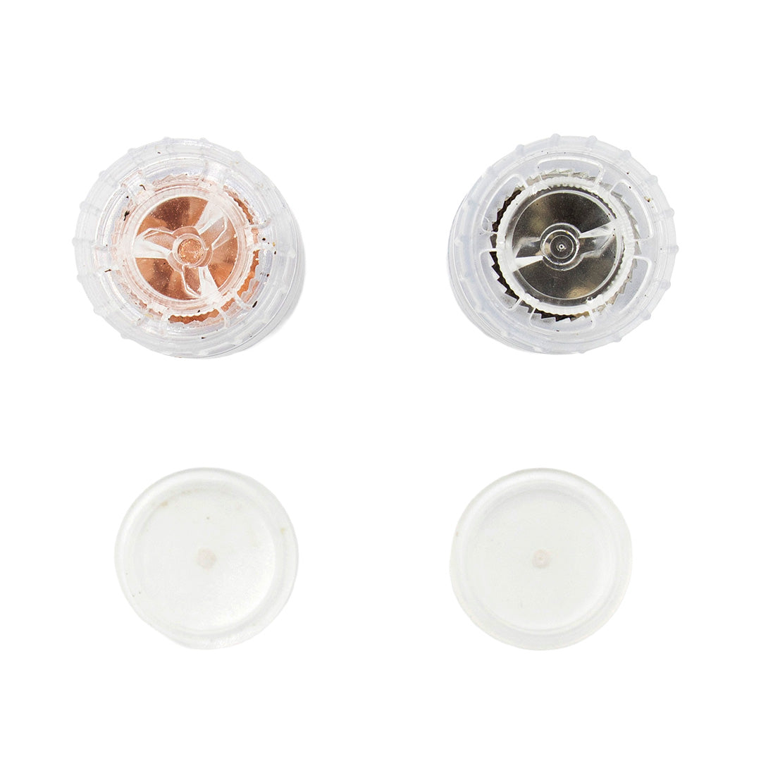 Salt & Pepper Mini Grinders - top view