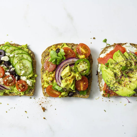 Avocado Toast 3 Ways