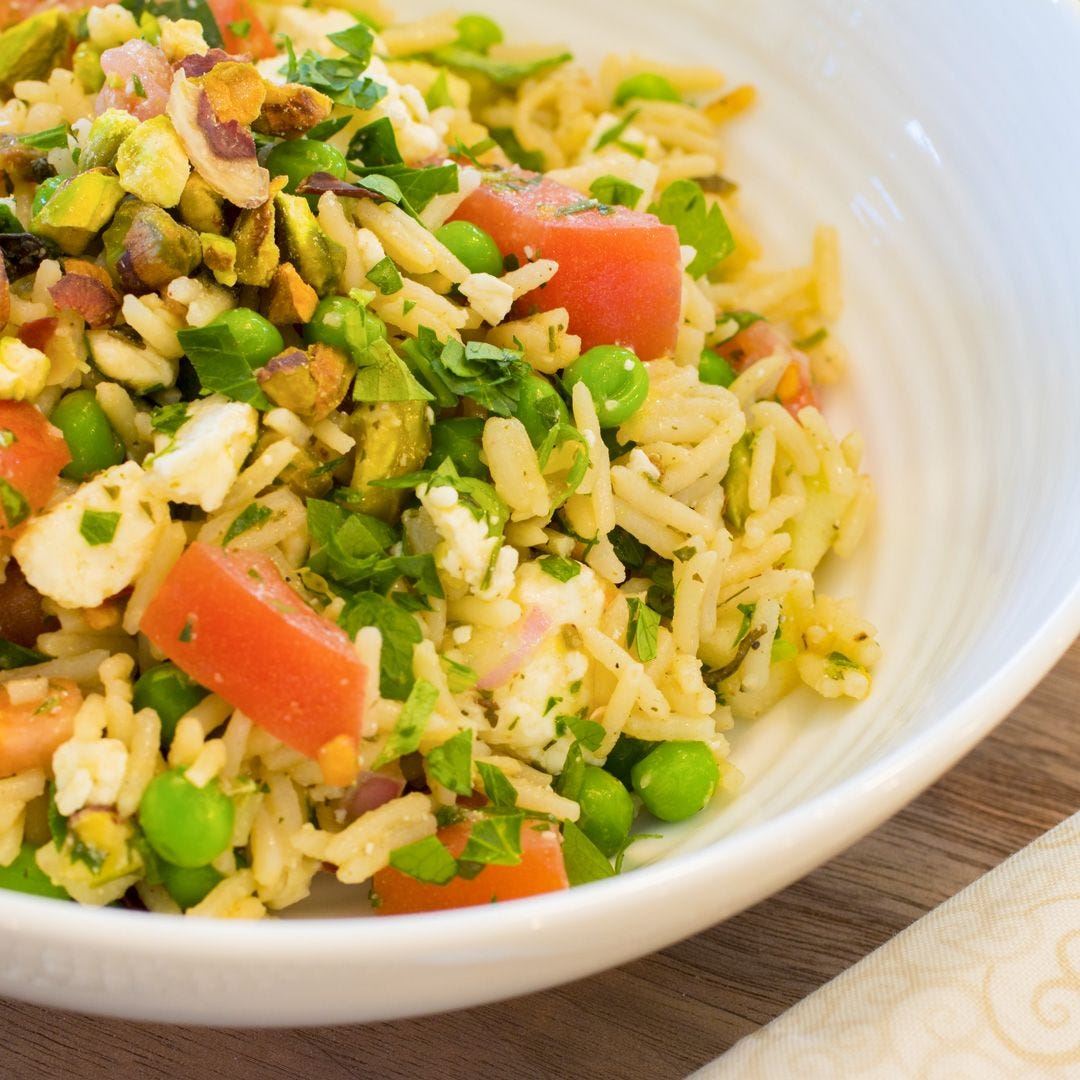 Chilled Lemon Mint Rice Pilaf – The Spice & Tea Exchange
