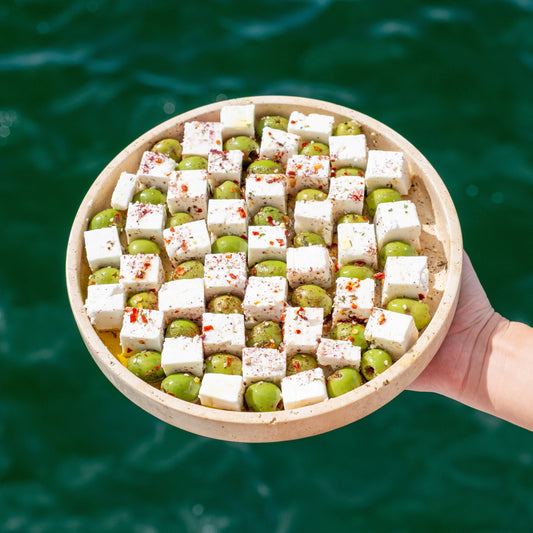 Marinated Olive & Feta Salad