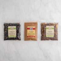 Baked Apple & Cozy Brews Sampler contents