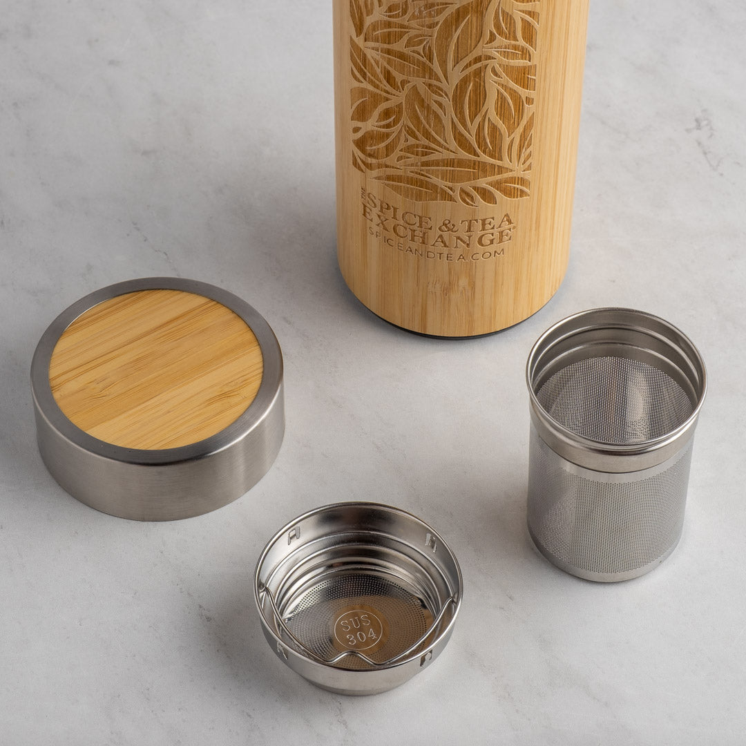 Bamboo Leaf Travel Tumbler – The Spice & Tea Exchange
