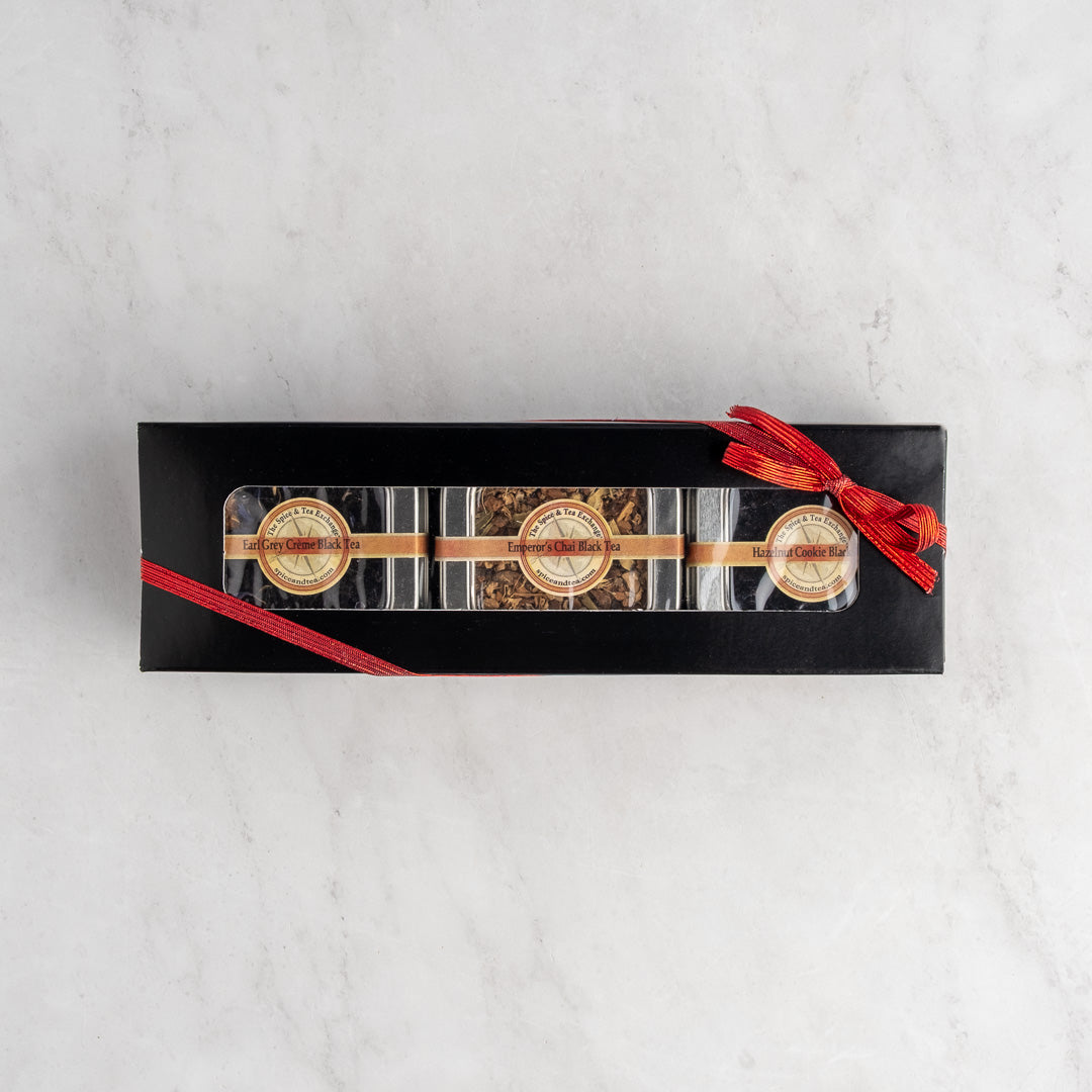 Black Tea 3 Tin Gift Box | The Spice & Tea Exchange