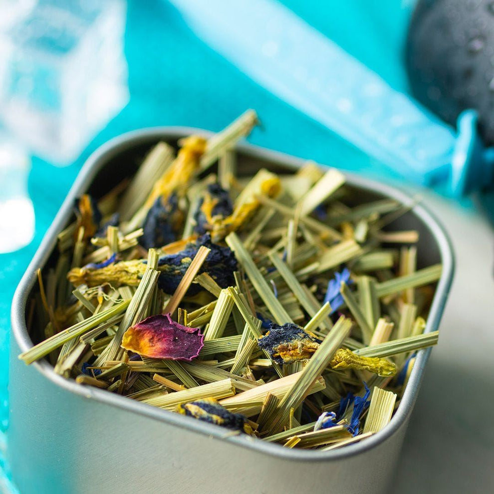 Blue Raspberry Crush Blue Raspberry Crush Herbal Tea | The Spice & Tea Exchange