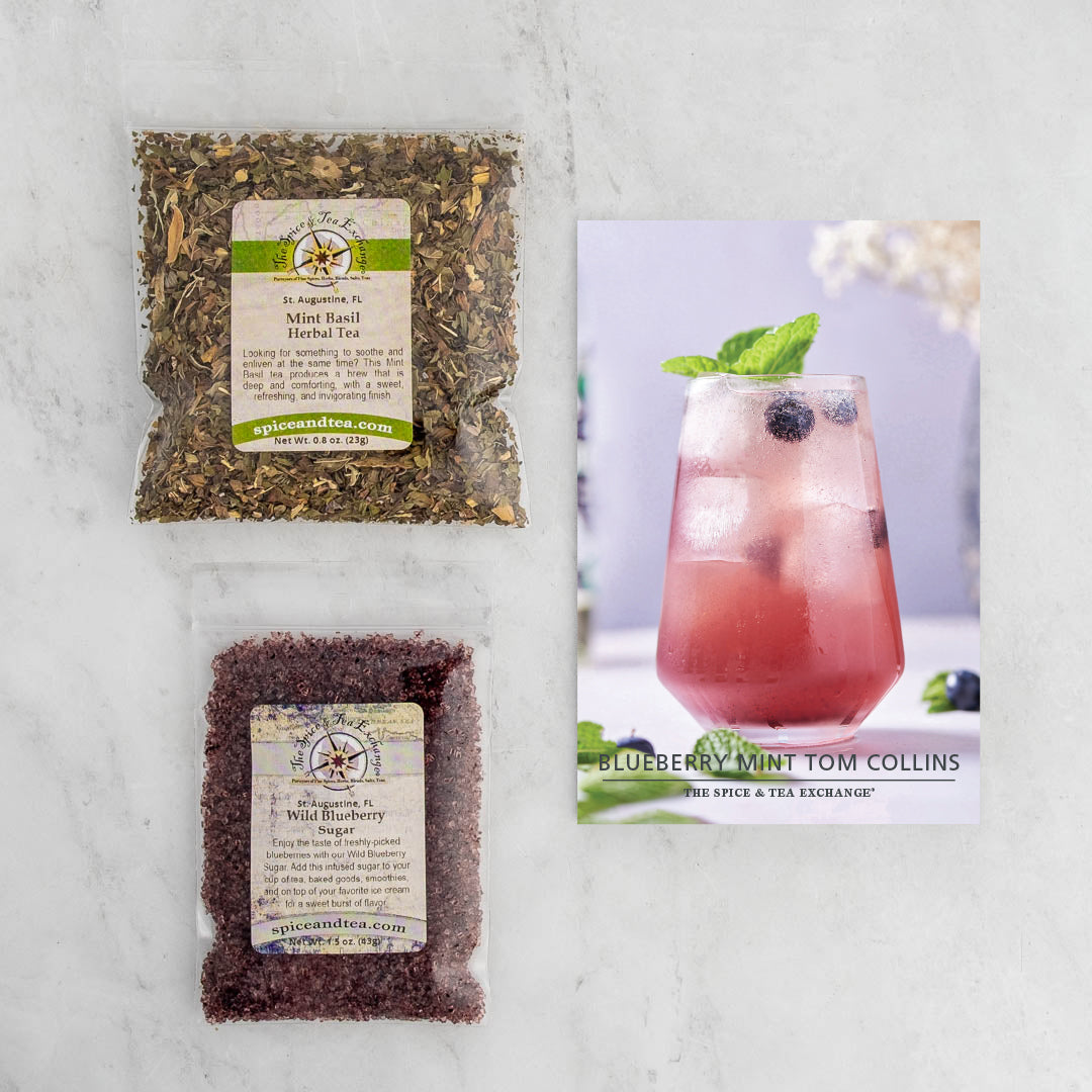 Blueberry Mint Tom Collins (Kit) Contents