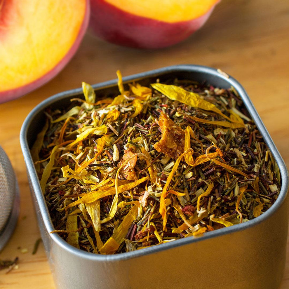 Bonita Peach Rooibos Herbal Tea | The Spice & Tea Exchange