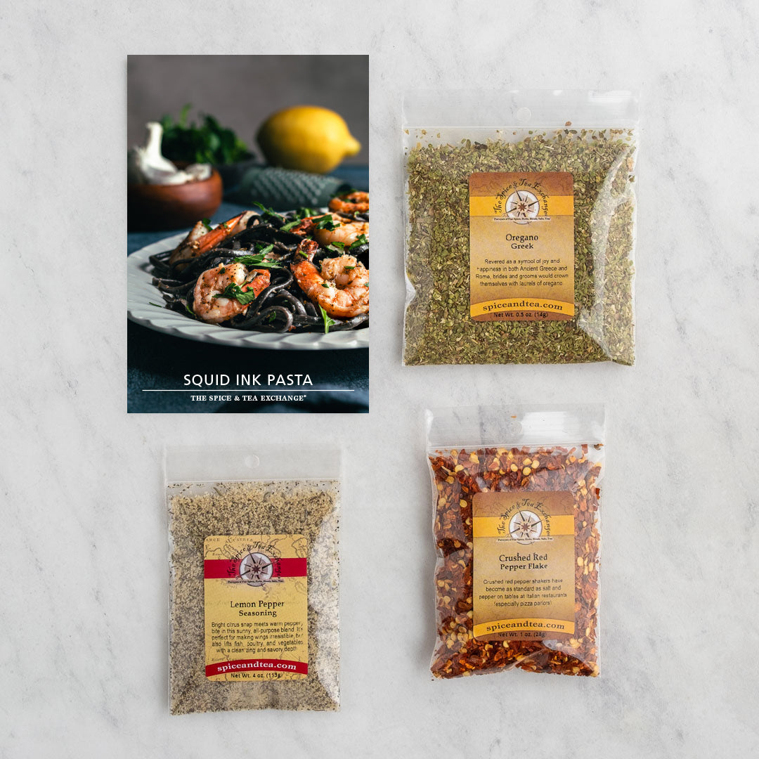 Squid Ink Pasta (Kit) Ingredients