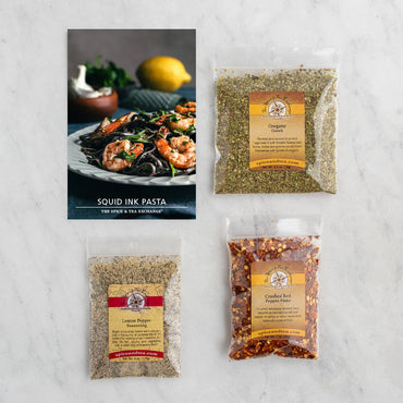 Squid Ink Pasta (Kit) Ingredients
