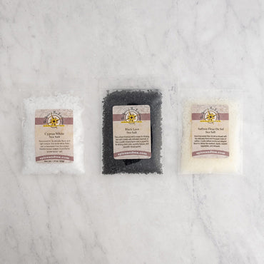 Chef's Reserve Finishing Salts Sampler contents