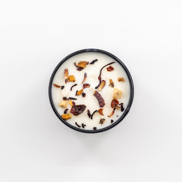 Cherry Pie Candle from top