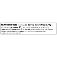Chili Onion Fix Spice Blend Nutrition Facts