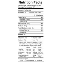 Cinnamon Stick - True Ceylon Nutrition Facts