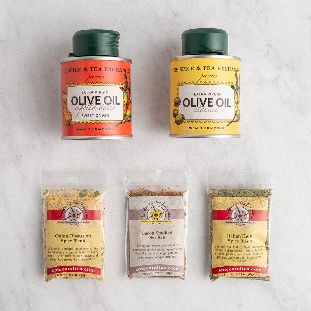 Cipolla Dolce Olive Oil Collection contents