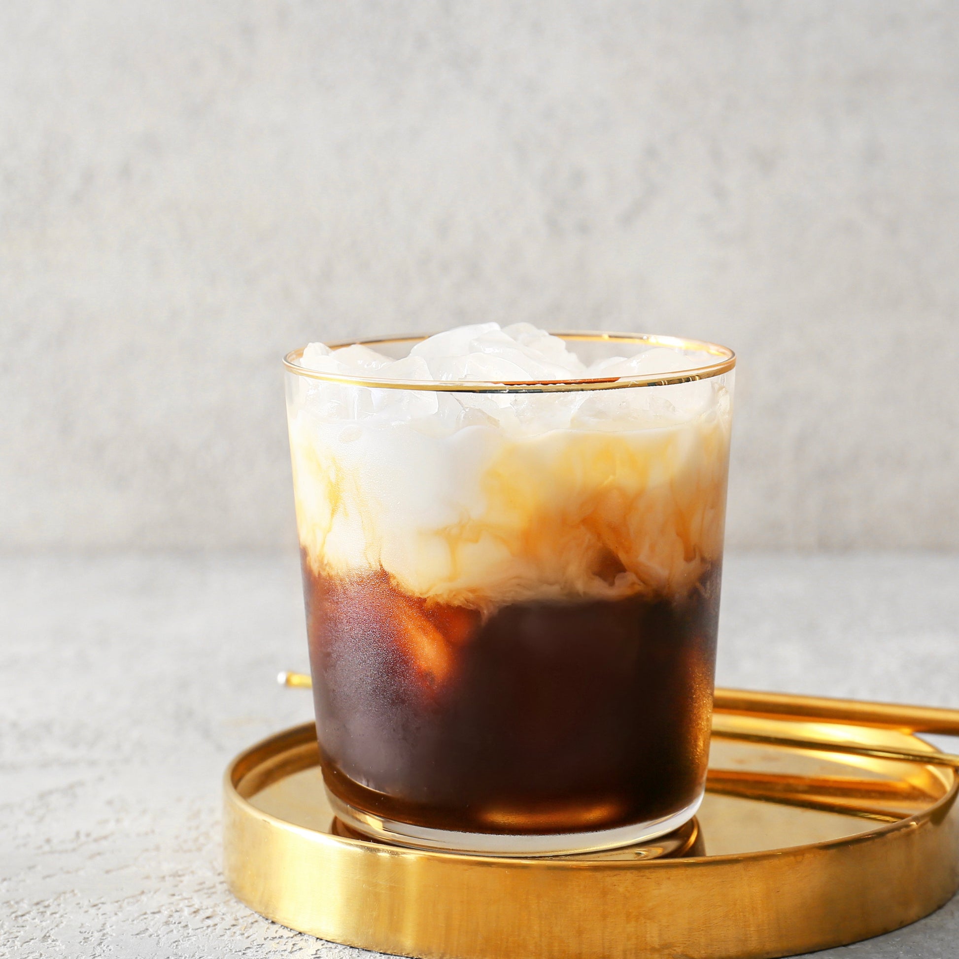 Coffee Cocktail in Short Ball Glass