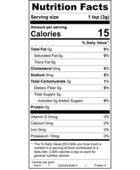 Cranberry Orange Sugar Nutrition Fats