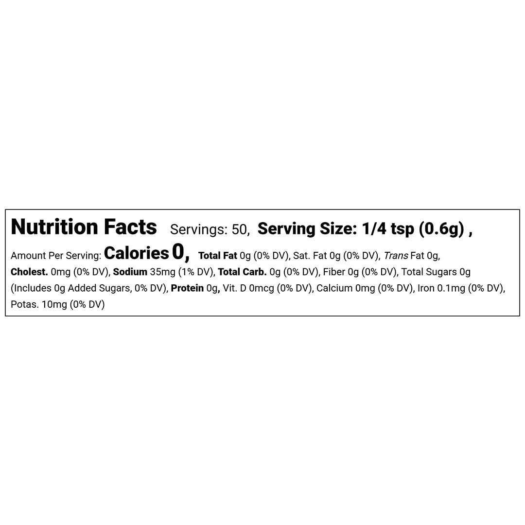 Dill Pickle Ranch Seasoning Nutrition Facts