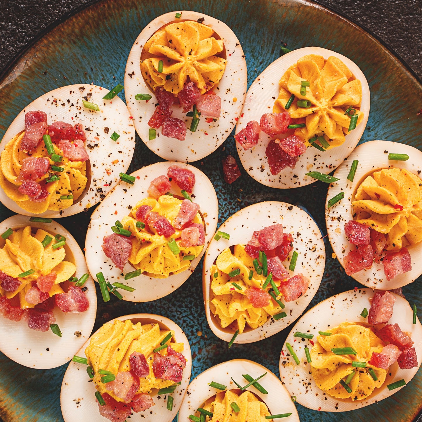 Dilly Deviled Eggs 