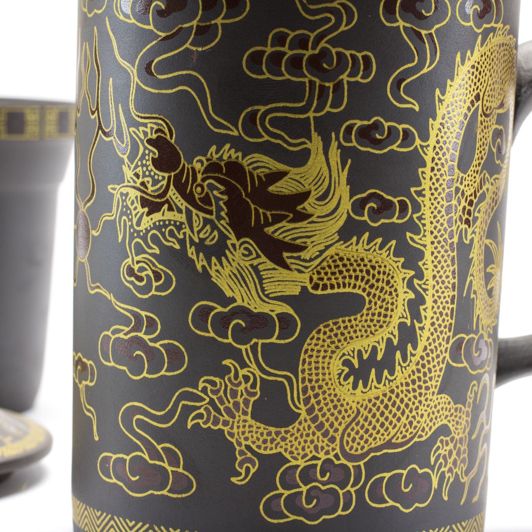 Dragon Dark Brown Tea Mug Infuser - view 6