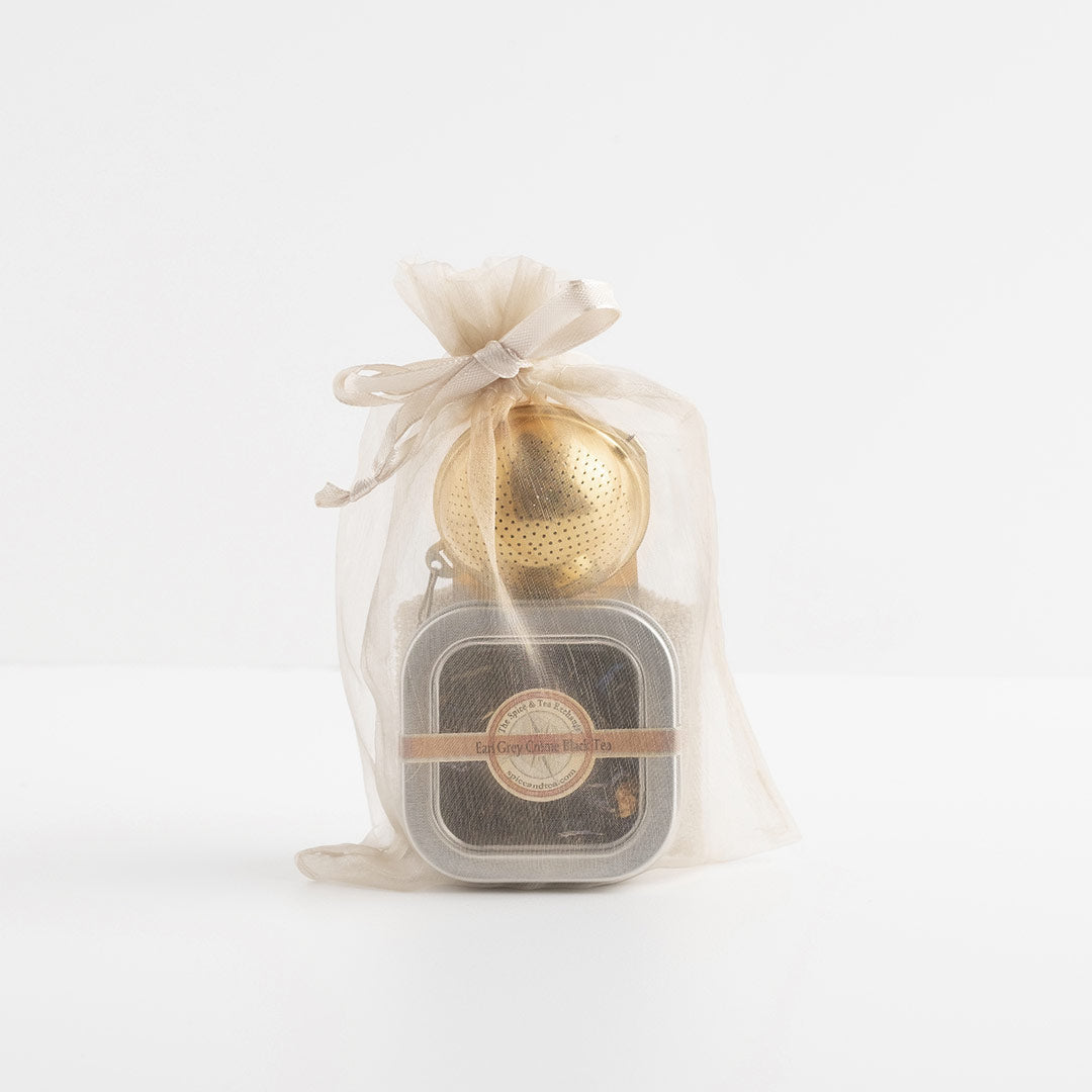 Earl Grey Creme Tea Tin with Infuser