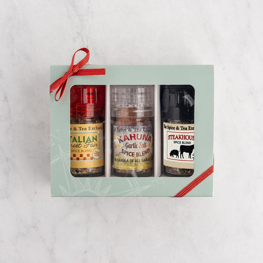 Foodie Favorites Mini Grinder Trio Gift Box