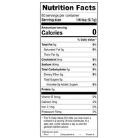 Garden Mirepoix Sea Salt Nutrition Facts