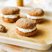 Gingerbread Cookie Sandwiches